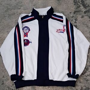 Vintage 90s Men's Vokal Track Jacket